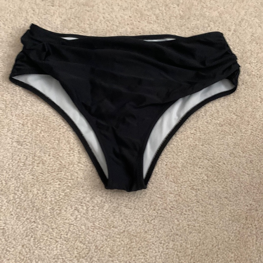 Black bikini bottom